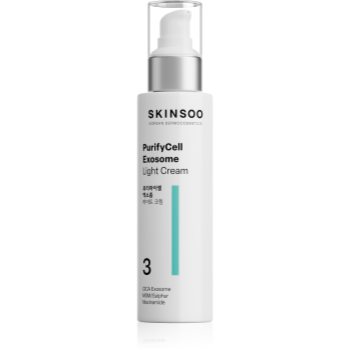 SKINSOO PurifyCell Exosome Light Cream crema hidratanta usoara cu efect matifiant - imagine 2